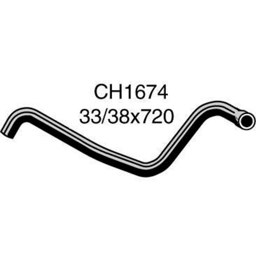 Mackay Bottom Radiator Hose CH1674