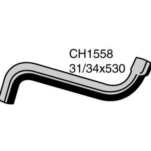 Mackay Top Radiator Hose CH1558