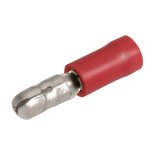 Narva Terminal Male Bullet 2.5mm - 3mm Red 56046BL