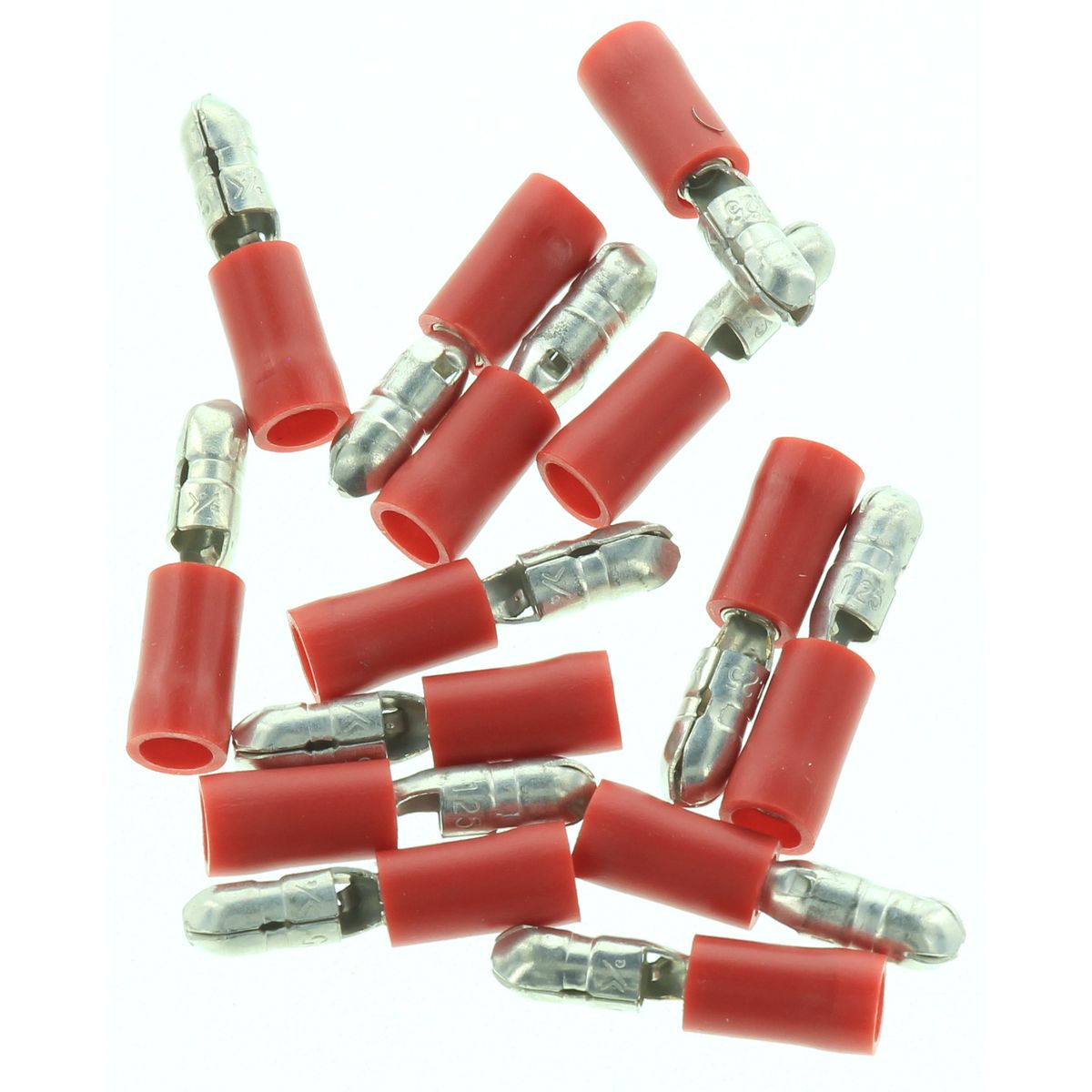 Narva Terminal Male Bullet 2.5mm - 3mm Red 56046BL
