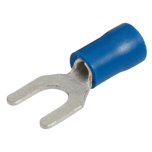 Narva Terminal Spade 4mm Blue 56068BL