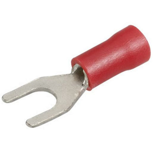 Narva Terminals Spade 4.3mm Red (100Pk) 56162
