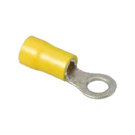 Narva Terminal Ring Yellow 4.3mm (100Pk) 56184