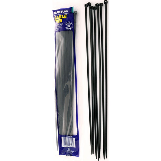Narva Cable Tie 4.8x370mm (25Pk) 56308