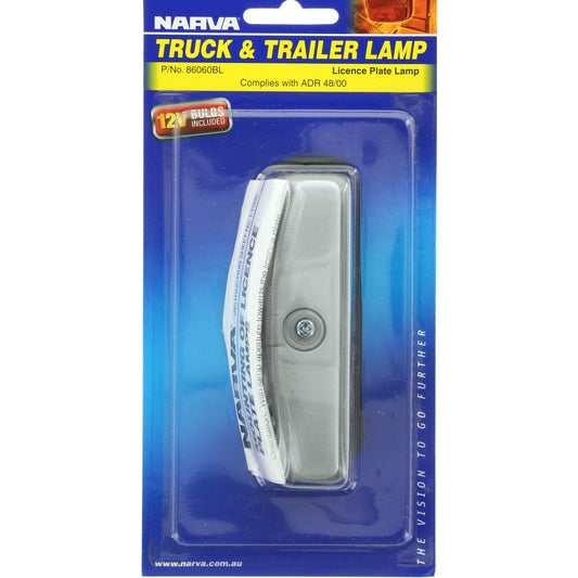 Narva Trailer Light Number Plate 86060BL