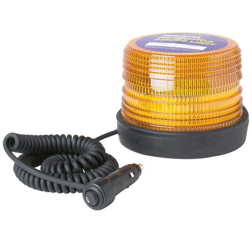 Narva Hi Optics Double Flash Strobe Light with Magnetic Base Amber 12-48V 85446A