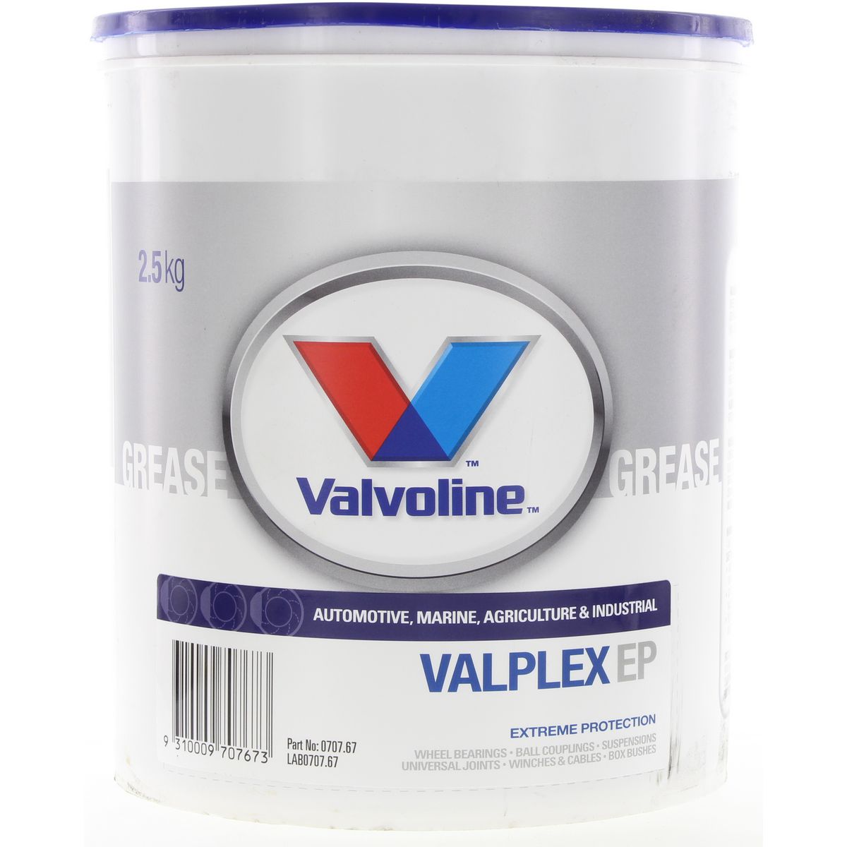 Valvoline Grease Valpex EP Extreme Protection Grease 2.5kg 0707.67