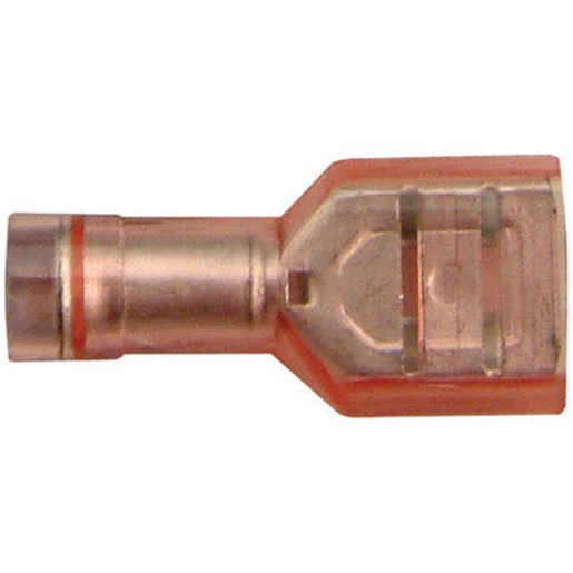 Narva Terminal Female Blade Red 6.3mm (100Pk) 56141