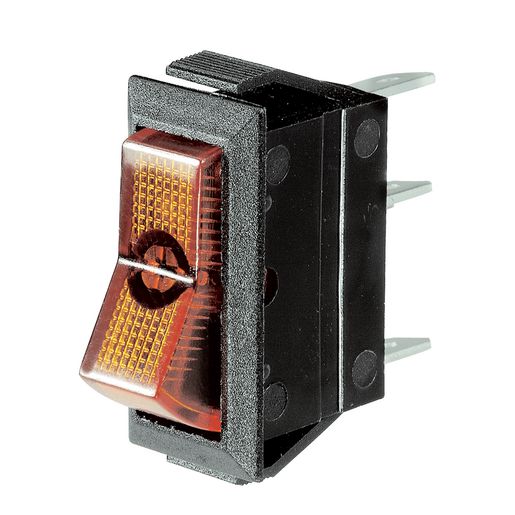 Narva Switch Rocker Illuminated On Off Amber 62015BL