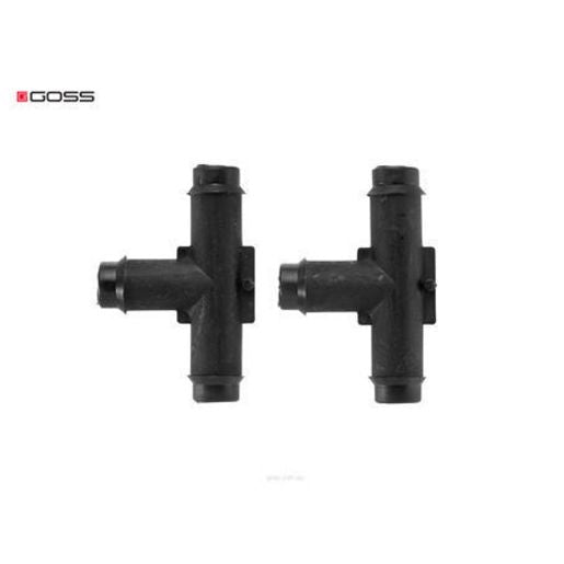 Goss T Connector 8mm (2 Pack) T04