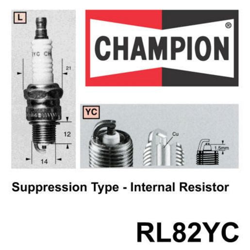 Champion Copper Plus Spark Plug OE064