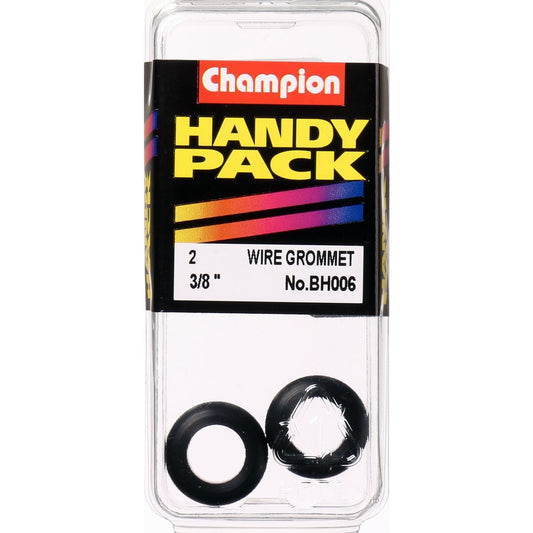 Champion Wire Nitrile Rubber Grommet M10 x 14 x 17mm 2Pk BH006