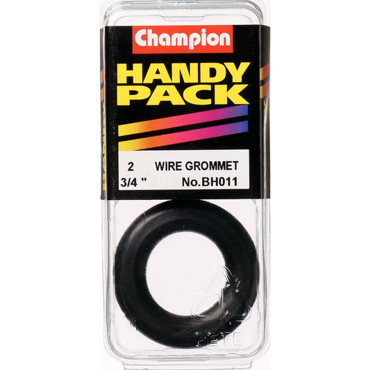 Champion Wire Nitrile Rubber Grommet M19 x 24 x 33mm 2Pk BH011
