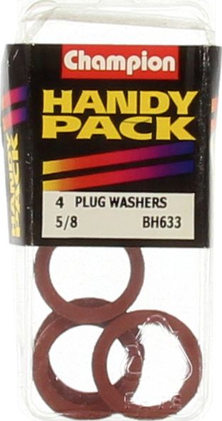Champion Flat Fibre Washer Red 5/8″ x 7/8″ x 3/32"" 4Pk BH633