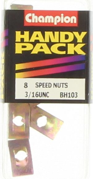 Champion Speed nut 5mm 8Pk BH103