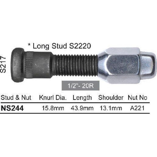Champion Fasteners Nut Flare Pack-3/8 607BP