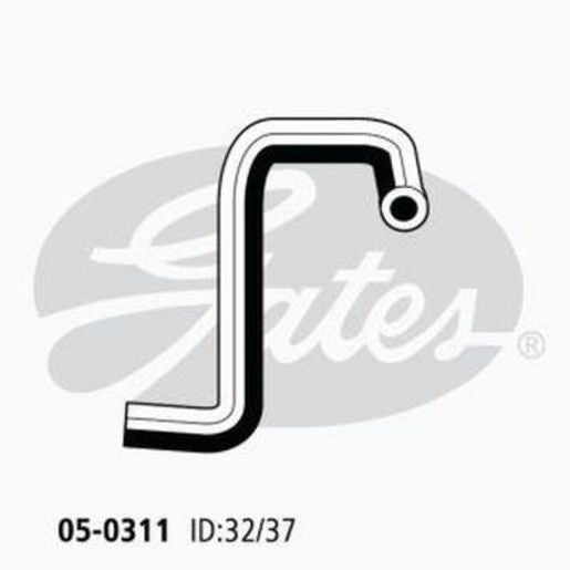 Gates Radiator Hose 05-0311