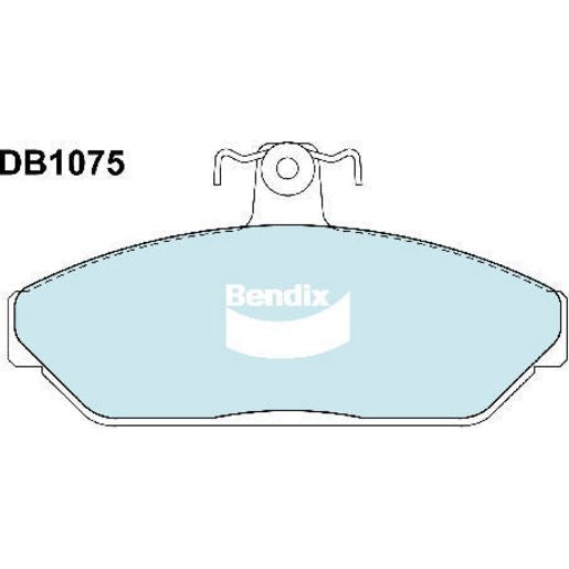 Bendix Ultimate Brake Pad Set Front DB1075 ULT