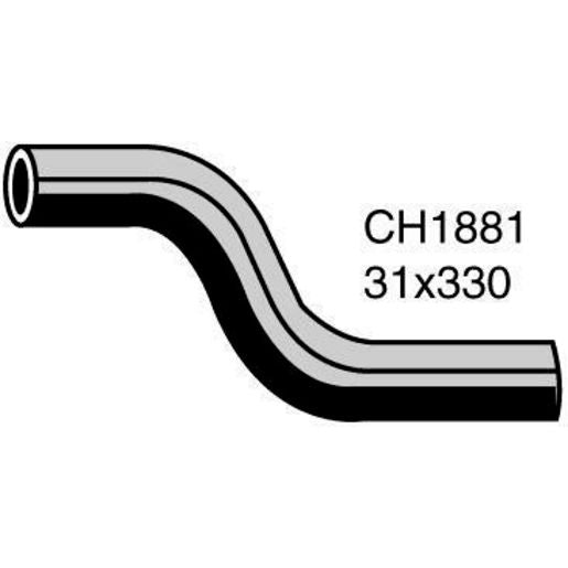 Mackay Top Radiator Hose CH1881
