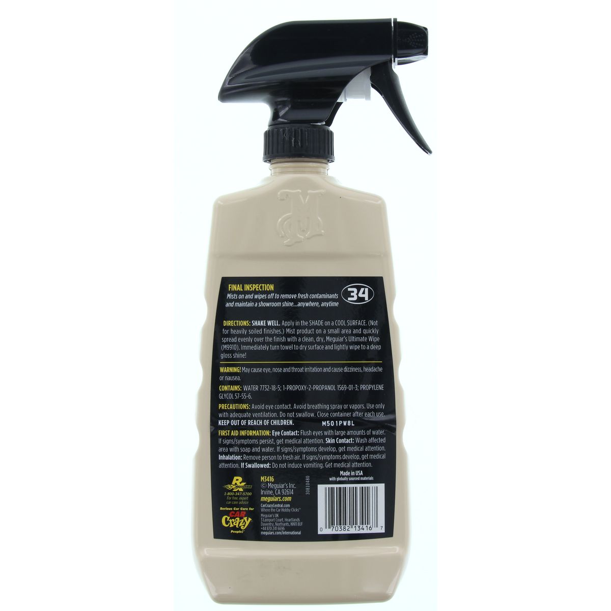 Meguiars Final Inspection Paint Cleaner 473ml M3416