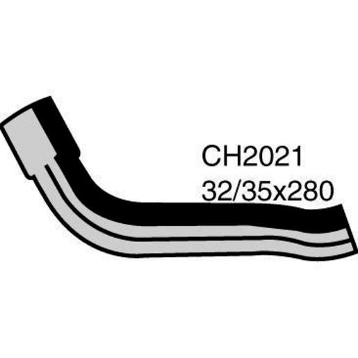 Mackay Bottom Radiator Hose CH2021