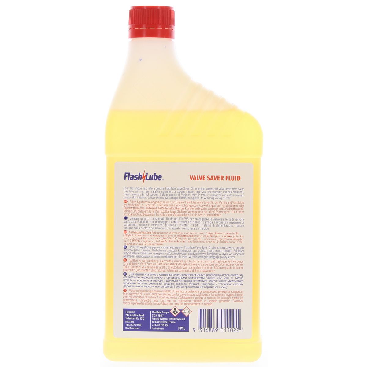 Flashlube Valve Saver Fluid Lead Replacement 1L FV1L