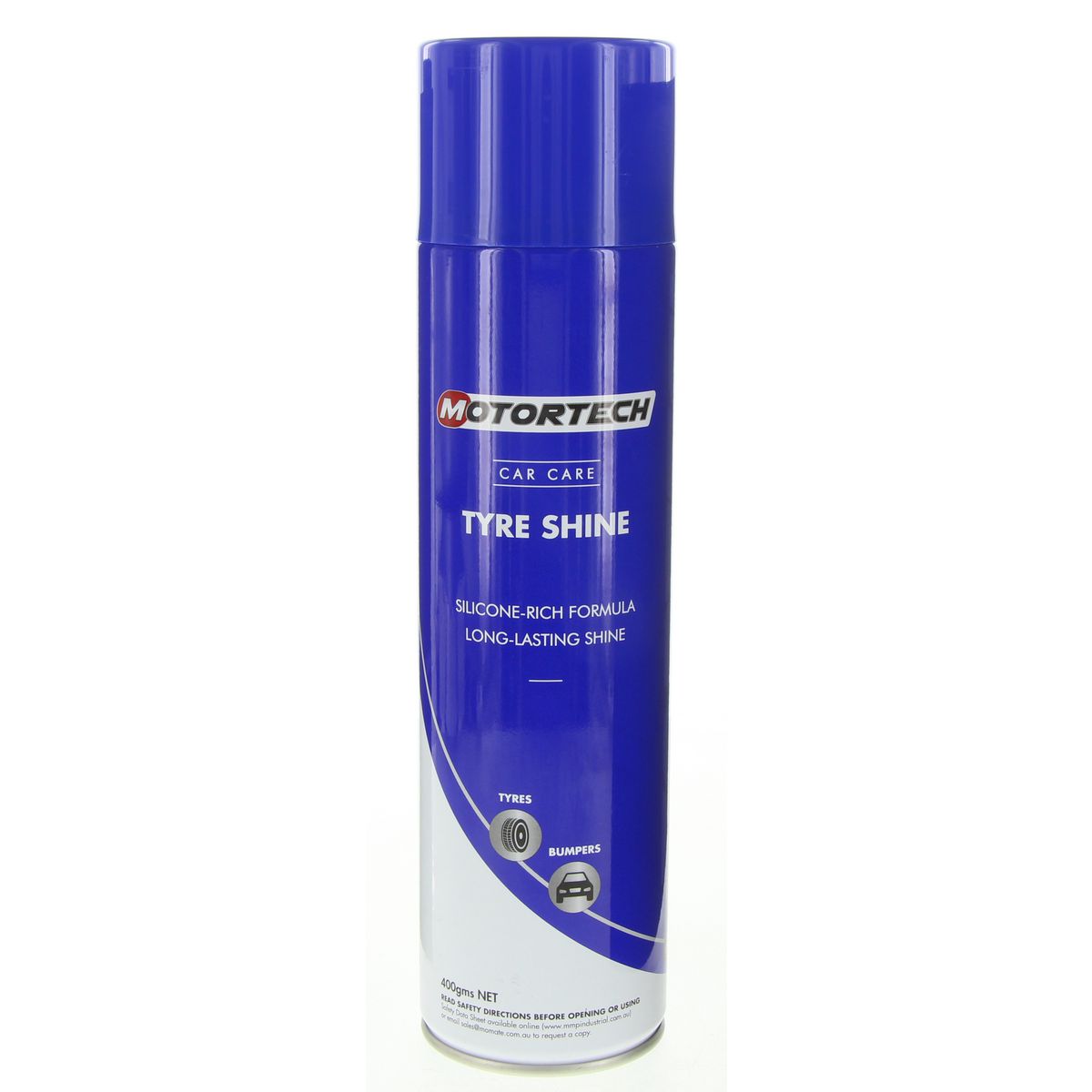 Motortech Aerosol Spray Tyre Shine 400g MT005
