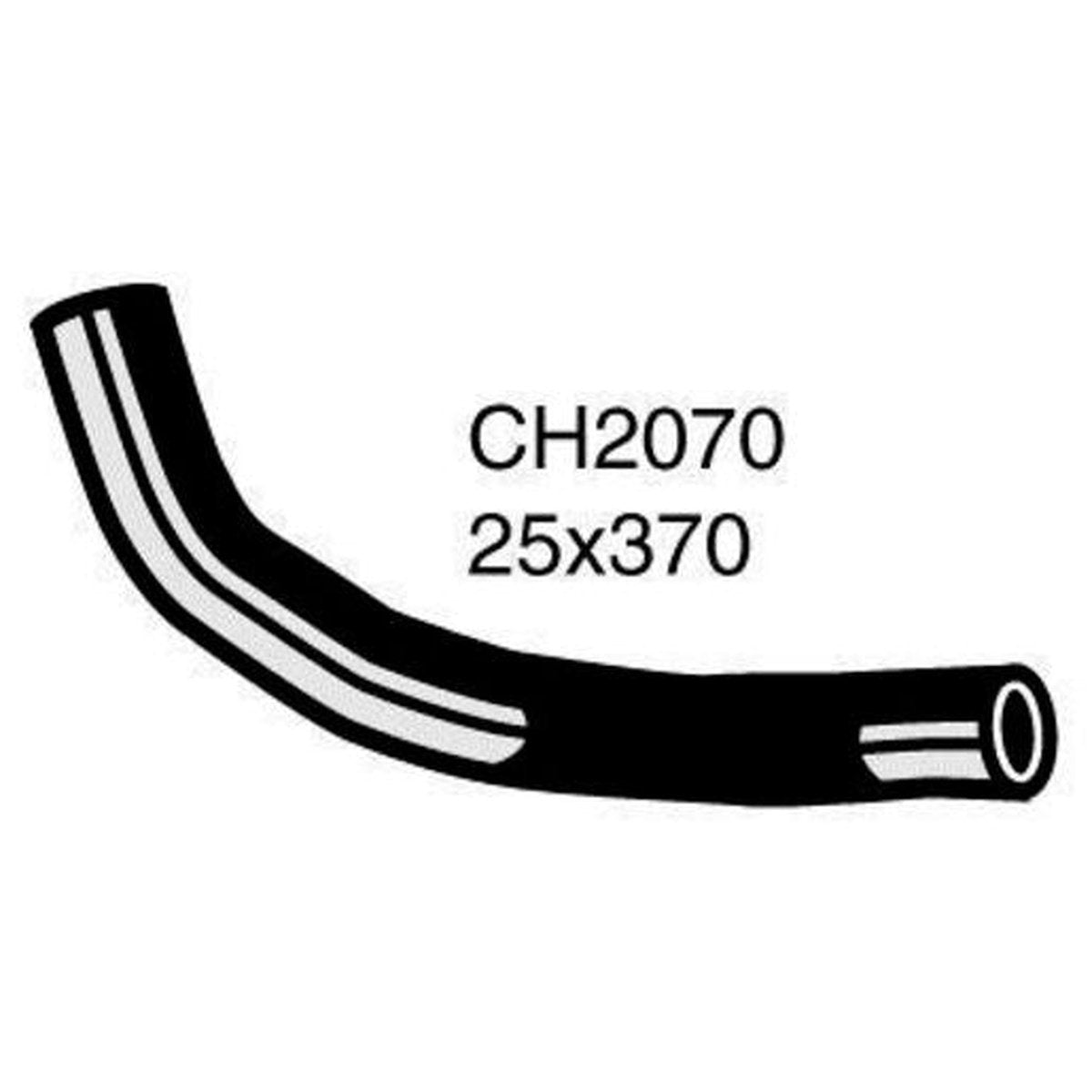 Mackay Top Radiator Hose CH2070