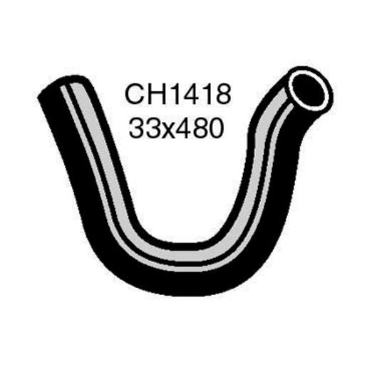 Mackay Bottom Radiator Hose CH1418