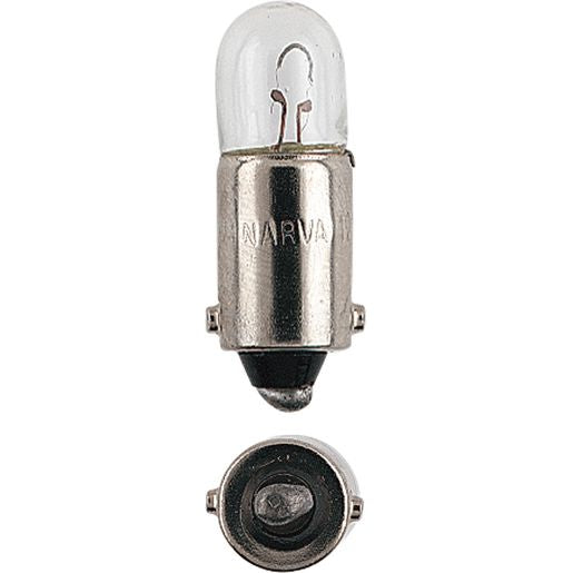Narva Incandescent T4W Globe BA9S 24V 4W Twin Pack 47249BL