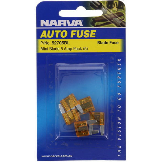 Narva Blade Fuse Mini 5A 52705BL