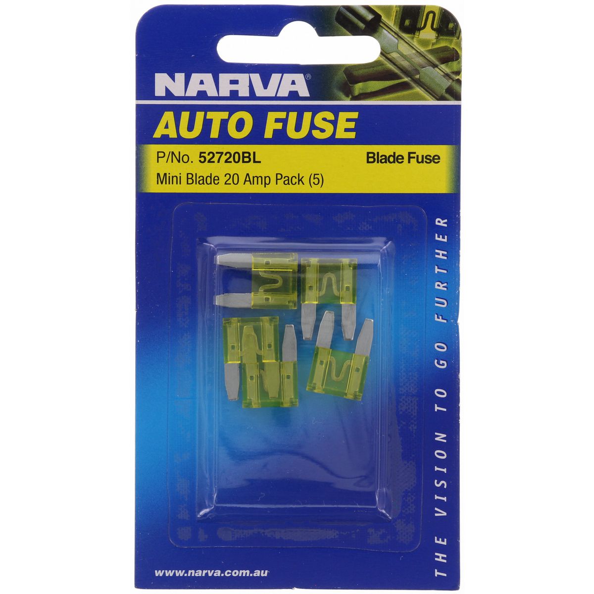 Narva Blade Fuse Mini 20A 52720BL