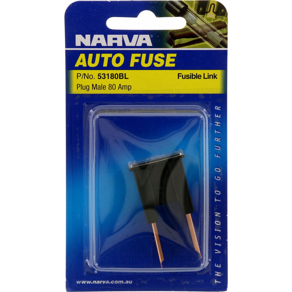 Narva Fuse Link Plug 80A Male 53180BL