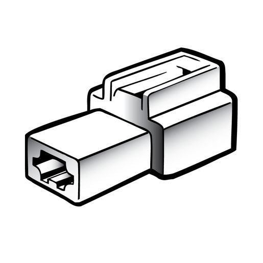 Narva Quick Connect Housing Female 1 Pole (10Pk) 56261