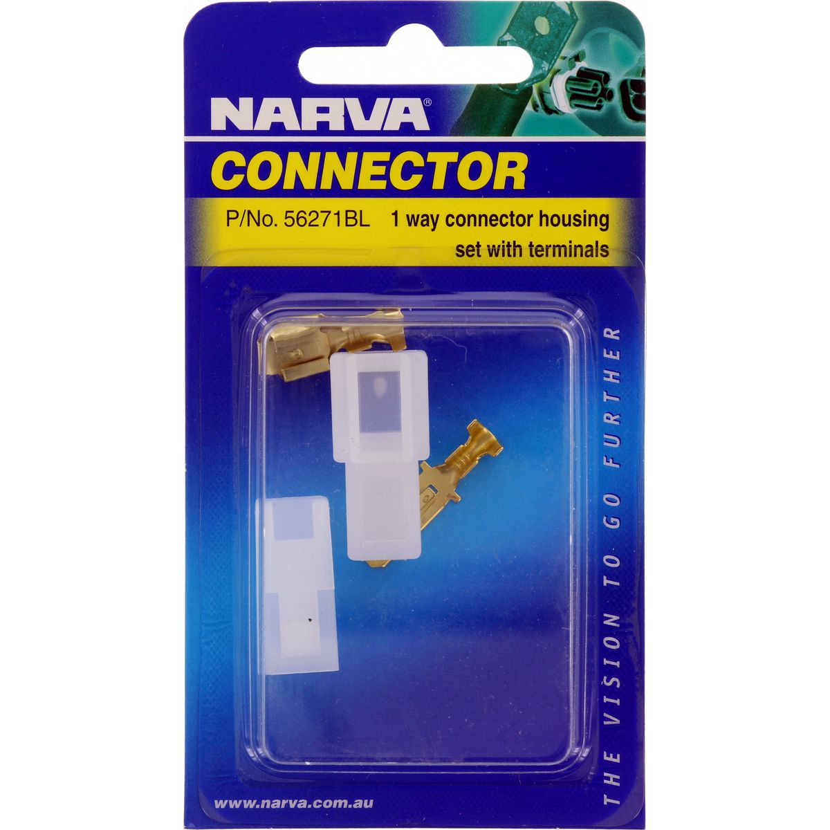 Narva Quick Connect Housing 1 Way 56271BL