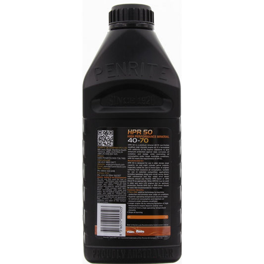 Penrite HPR 50 40-70 Sl Engine Oil 1L
