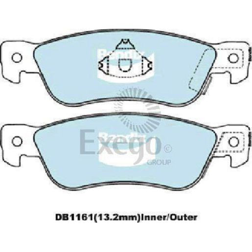Nason Main Bearing Set - Standard Size 5M8378-STD