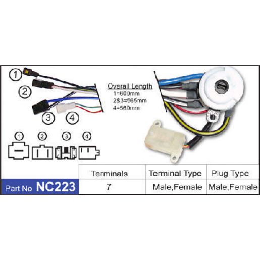 NICE Ignition Switch NC223