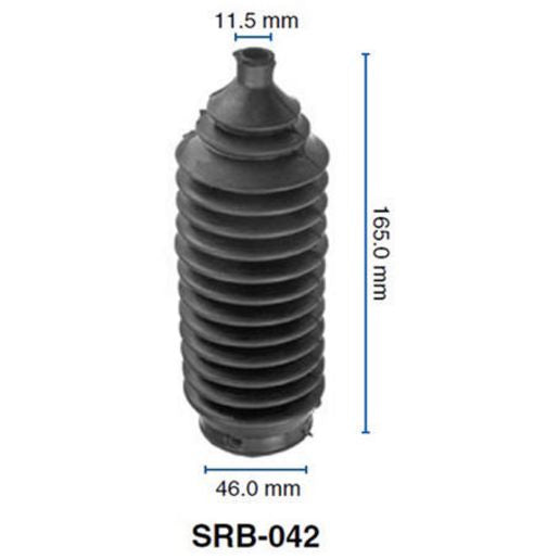 Kelpro Steering Rack Boot SRB-042 fits Mazda 121