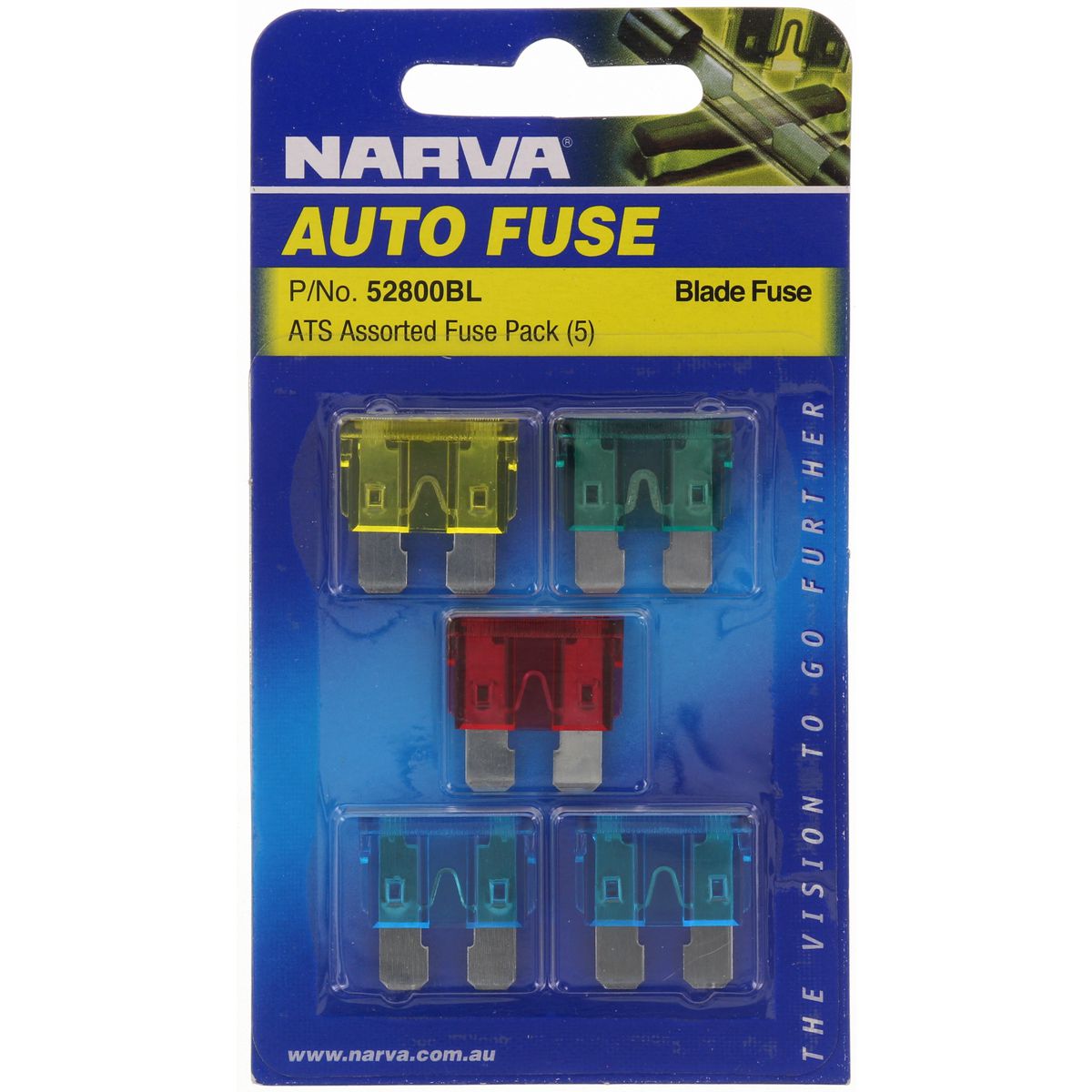 Narva Blade Fuses Assorted 52800BL
