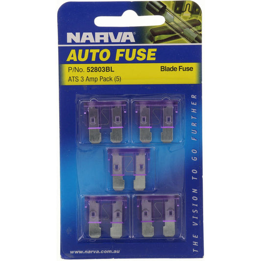 Narva Blade Fuse ATS 3A 52803BL