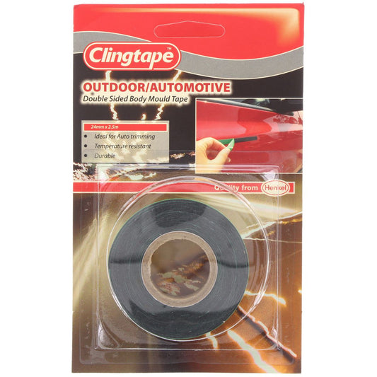 Clingtape Automotive Double Sided Tape 24mm x 2.5m RB68