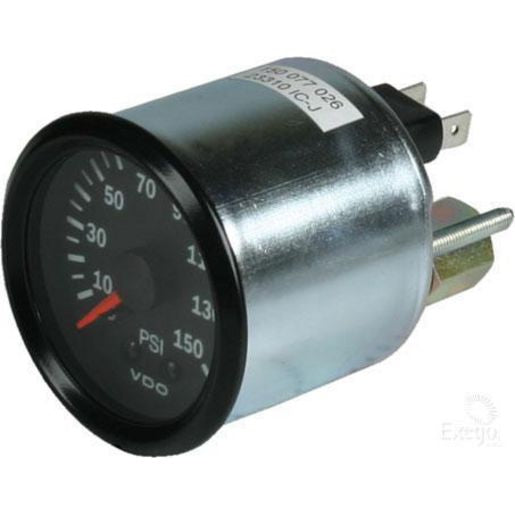 VDO Pressure Gauge Mechanical 0-150psi 52mm Round 150077026