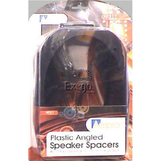 Aerpro Speaker Spacers Angled 6x9"" Plastic Pair Black AP317