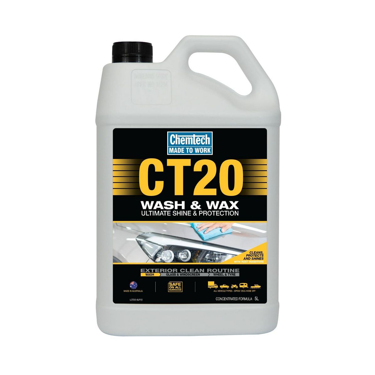 Chemtech CT20 Wash n Wax 5L