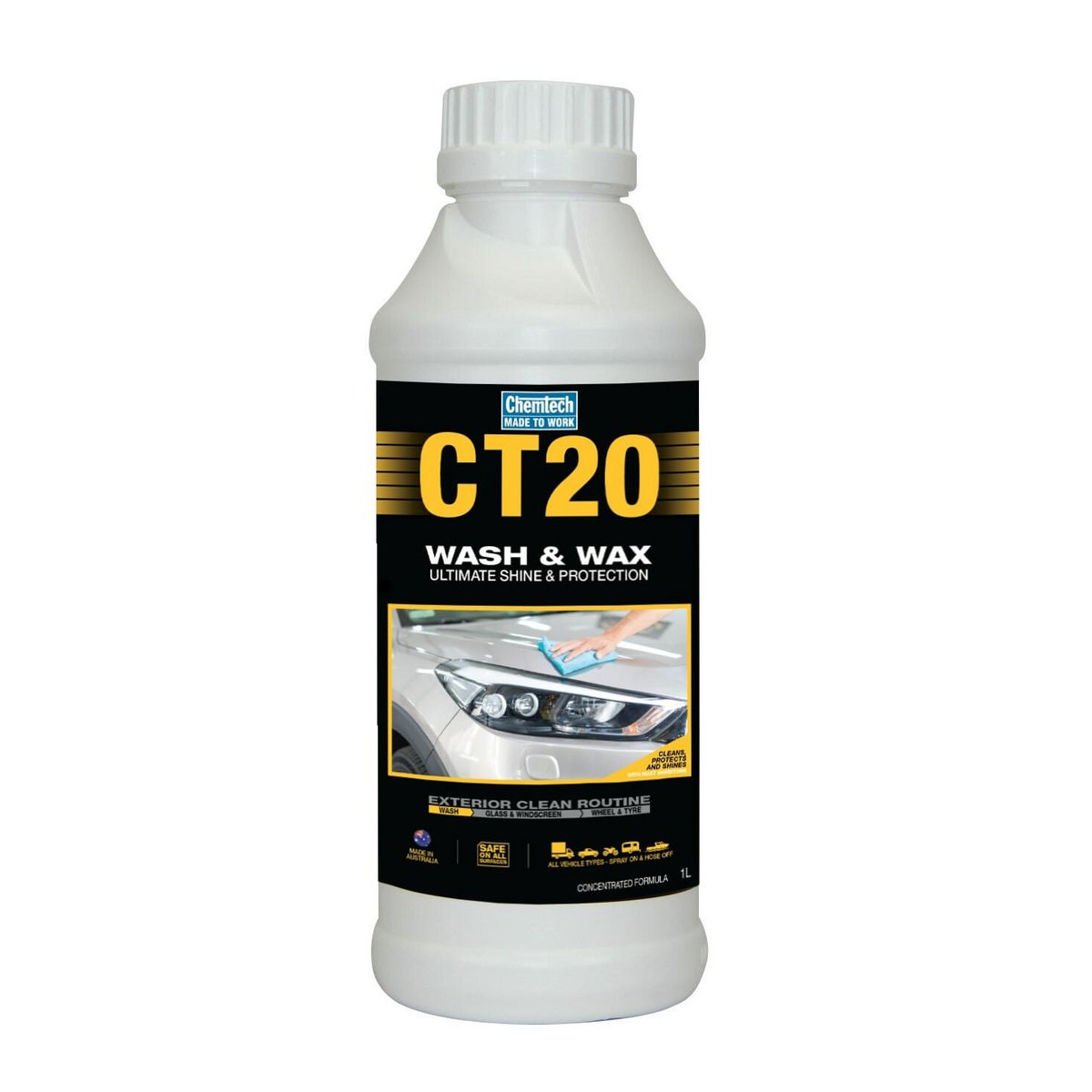 Chemtech CT20 Wash n Wax 1L