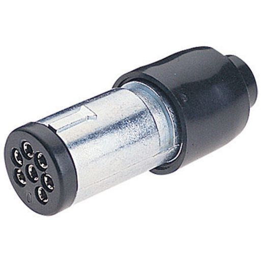 Narva Metal Trailer Plug 7 Pin Small Round Bulk (20Pk) 82131/20