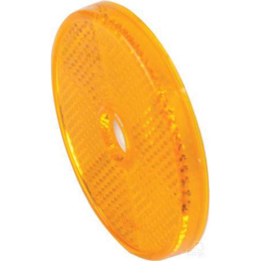 Narva Retro Reflector with Central Fixing Hole 50mm (50Pk) 84011/50