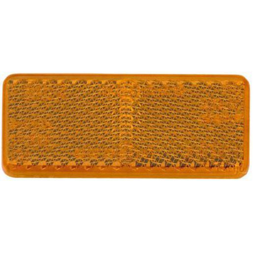 Narva Reflector Self Adhesive Amber (Pk50) 84036/50