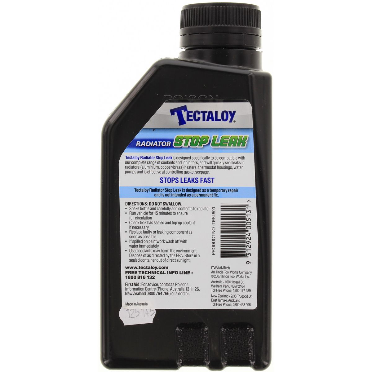 Tectaloy Radiator Stop Leak 500mL